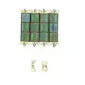Tourkou, Cymbal Tila Side Bead, 10 Pcs. 4 Finishes - Image 3