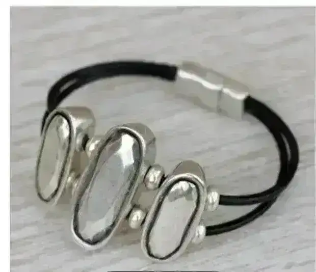 Gem! 2-Hole Beads, for 2 or 2.5mm Leather or Cord in 3 Sizes - Image 5