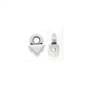 Agali, Cymbal Kite Bead Ending or Connector, 4 Pcs. 4 Finishes - Image 3