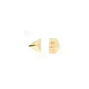 Embourios, Cymbal GemDuo Side Beads, 4 Pcs. 4 Finishes - Image 3