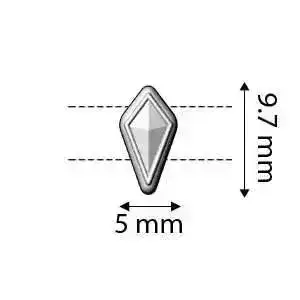 Cymbal, Katergo Kite Bead Substitute, 4 Pcs. 4 Finishes - Image 6