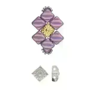 Cymbal Koumelas Silky Bead Substitute or Embellishment, 4 Pcs. - Image 3