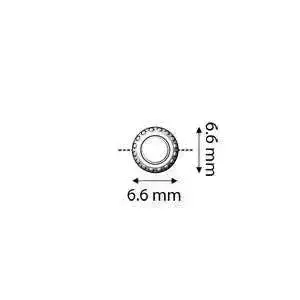 Cymbal, Loutro 11/0 Bead Substitute, 4 Pcs. 4 Finishes - Image 6