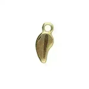 Cymbal, Mamaku Paisley Bead Ending or Clasp Connector, 4 Pcs. 4 Finishes - Image 5