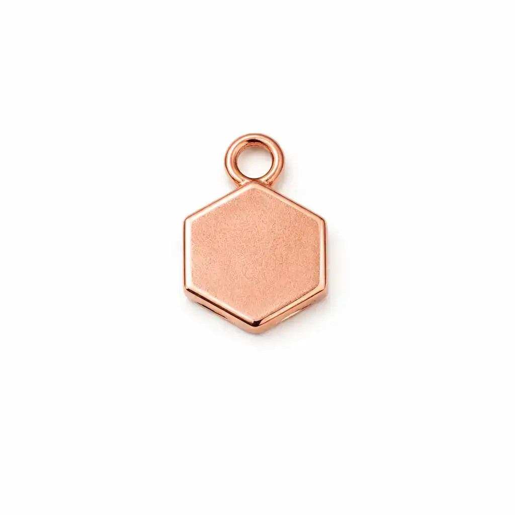 Cymbal Maragas, Honeycomb Bead Ending or Connector, 4 Pcs. - Image 4