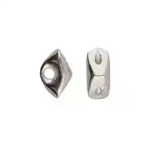 Tripiti, Cymbal Gemduo Side Beads, 4 Pcs. 4 Finishes - Image 4