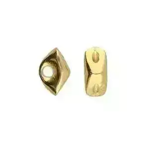 Tripiti, Cymbal Gemduo Side Beads, 4 Pcs. 4 Finishes - Image 5