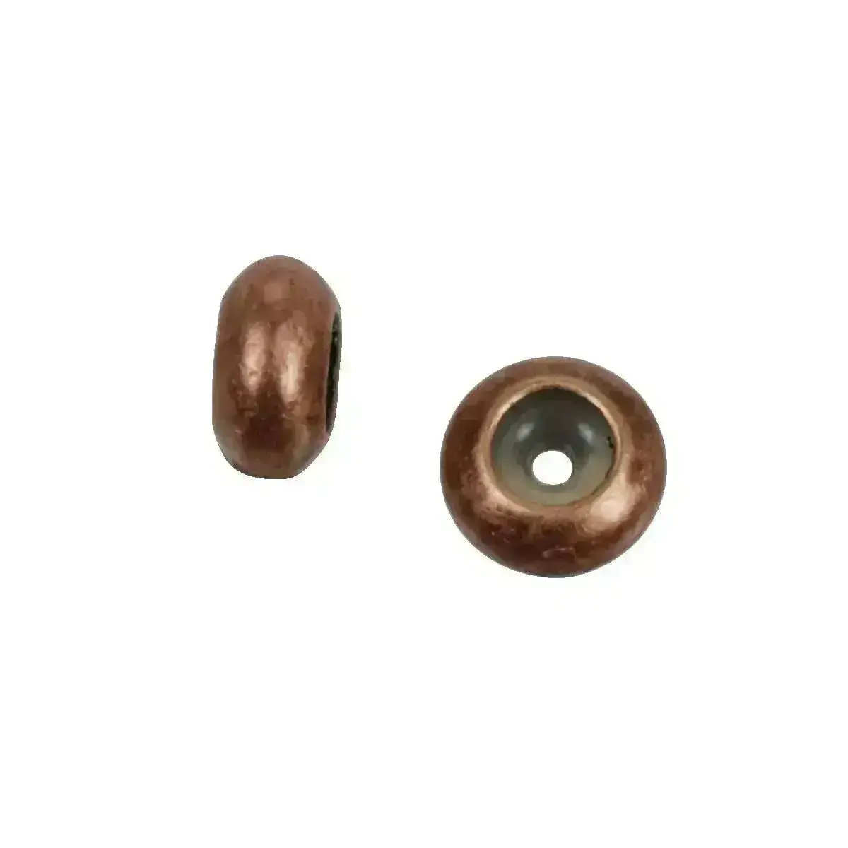 SMALL Bead Stoppers for Leather, Cord or Chain, 6mmx1.2mm - Image 5