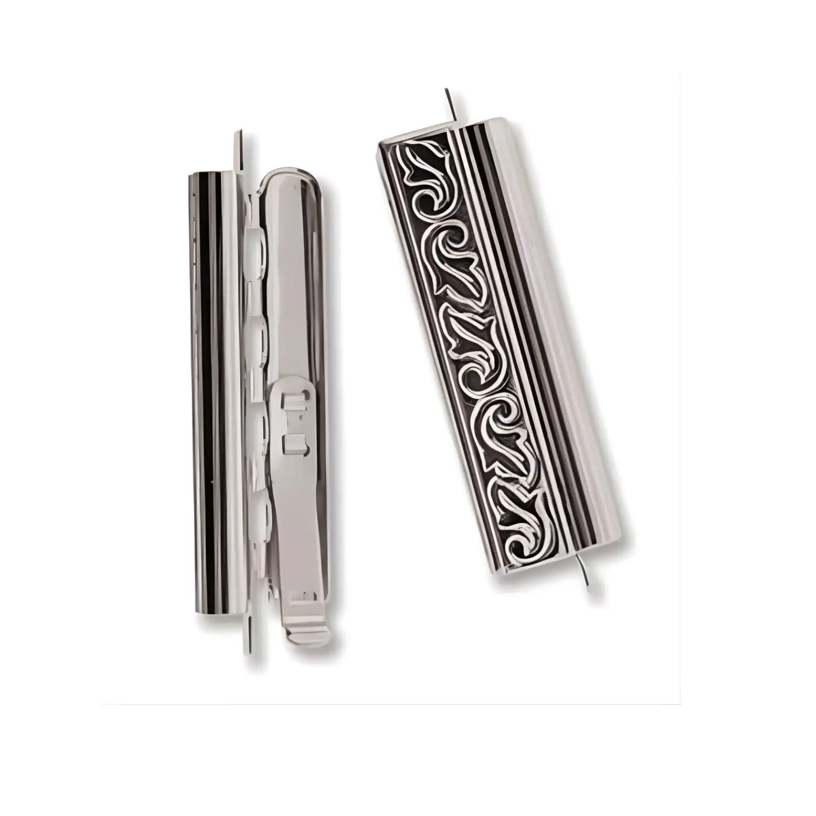 Beadslide Swirl Design, Tube Clasp, 10x24mm - Image 6
