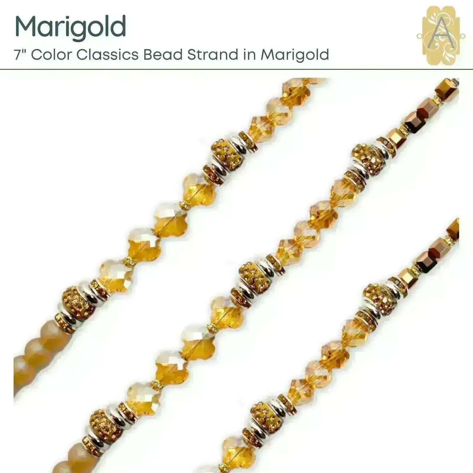 Color Classics, 7" Bead Strands, by Jesse James Beads, 11 Colors - Image 6