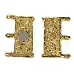 Nisida, Cymbal Magnetic Clasps, for Seed Beads - Image 5