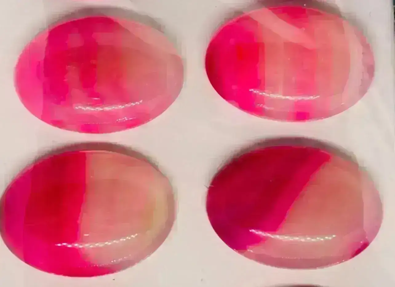 Semi-Precious Fluorite Cabochons, 3 Shades - Image 4