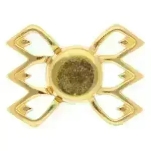 Fylakopi III, Cymbal GemDuo Magnetic Clasp, 4 Finishes - Image 4