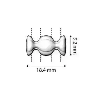 Cymbal, Dialiskari, Ginko Connector, 2 Pcs. 4 Finishes - Image 5