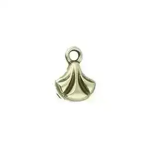 Padanassa, Cymbal Ginko Beads Ending or Connector, 4 Pcs. 4 Finishes - Image 6