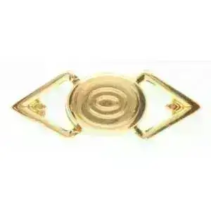 Gyalos, Cymbal Magnetic Gemduo Clasp, 4 Finishes - Image 3