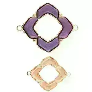 Notino, Cymbal Chevron Connector, Charm or Pendant Setting - Image 5