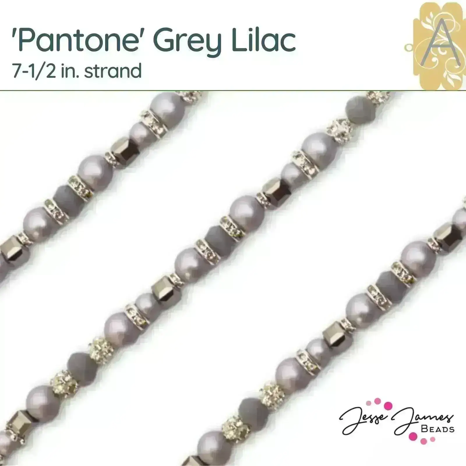Pantone One, 7-1/2 in Bead Strands by Jesse James Beads - Image 4