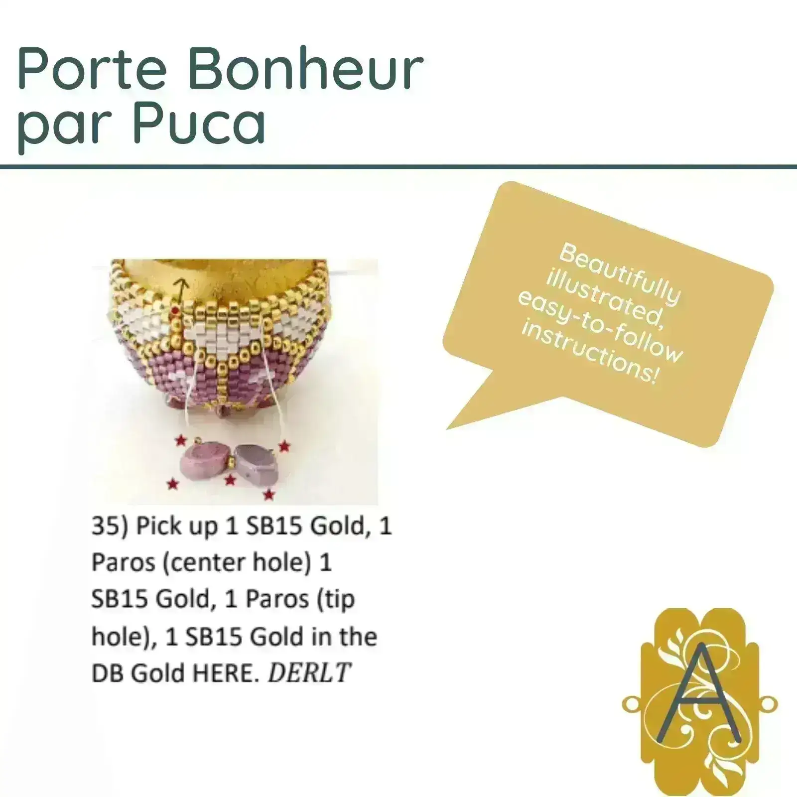 Porte Bonheur Kit, Scissor or Pen Holder - Image 4