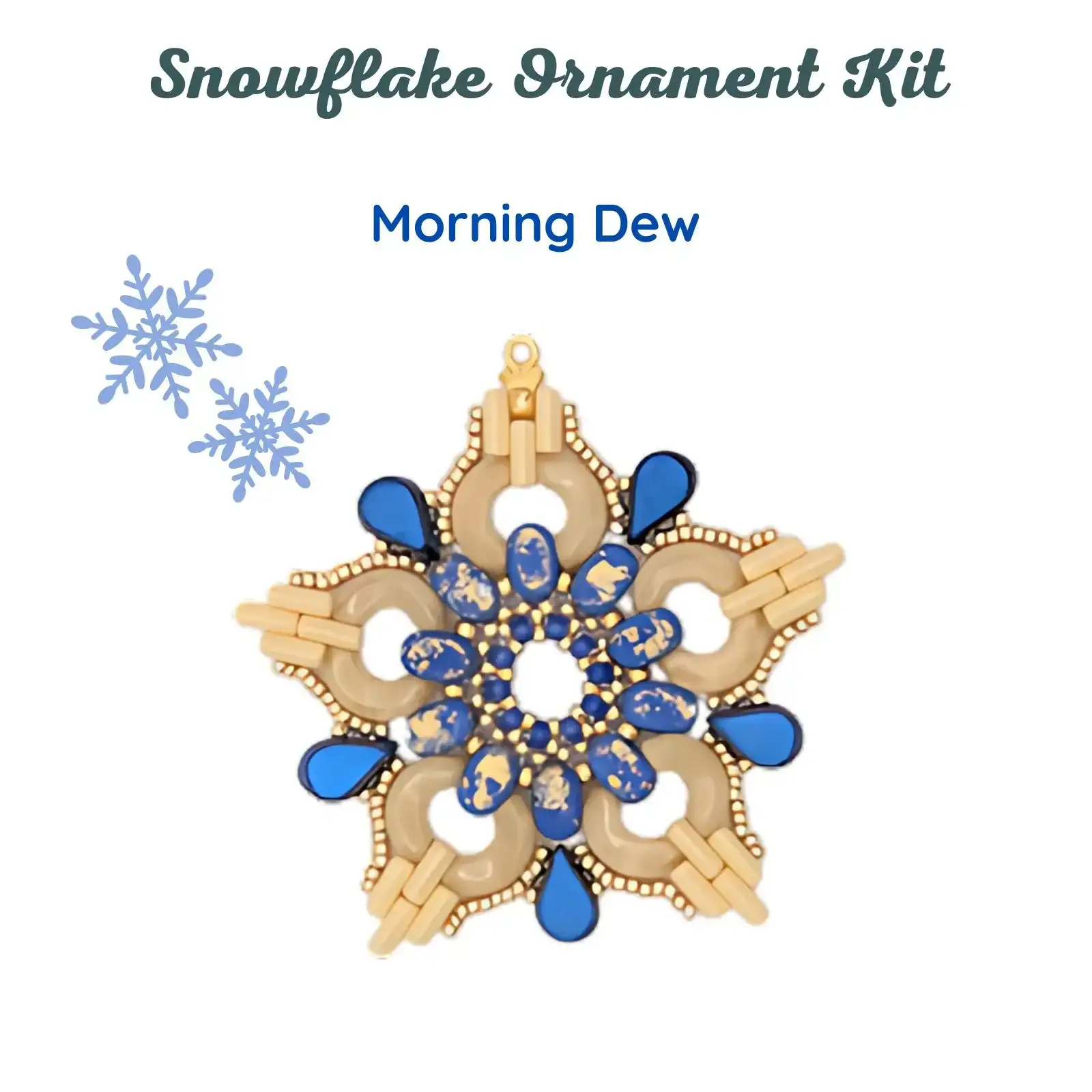 Snowflake Ornament Kit, 6 Colorways - Image 7
