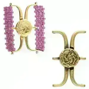 Souda II and III, Cymbal Magnetic Clasp, 4 Finishes - Image 7