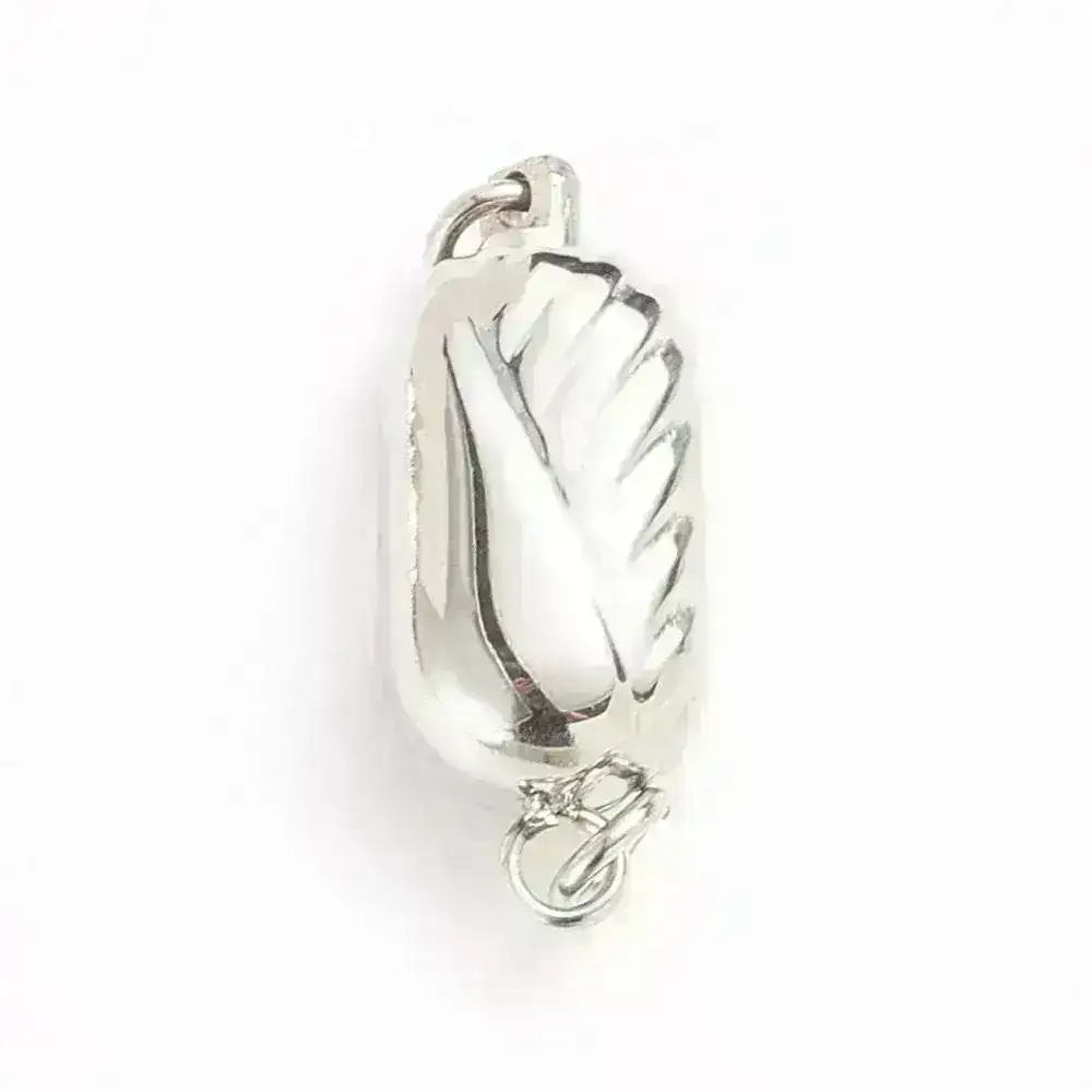 Stainless Steel Bayonet, Push Pull or Peanut Clasp, 1-Strand with Jump Ring, Various Options - Image 5